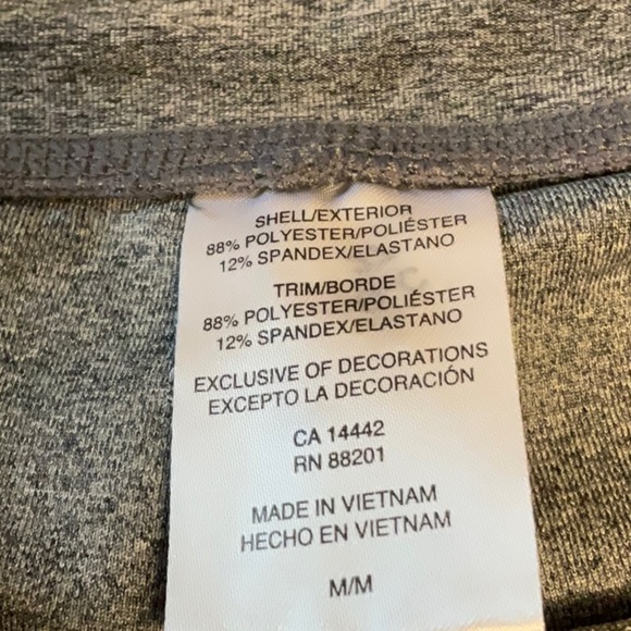 Mondetta Gray Joggers Sleek Tapered Design - Picture 7 of 8